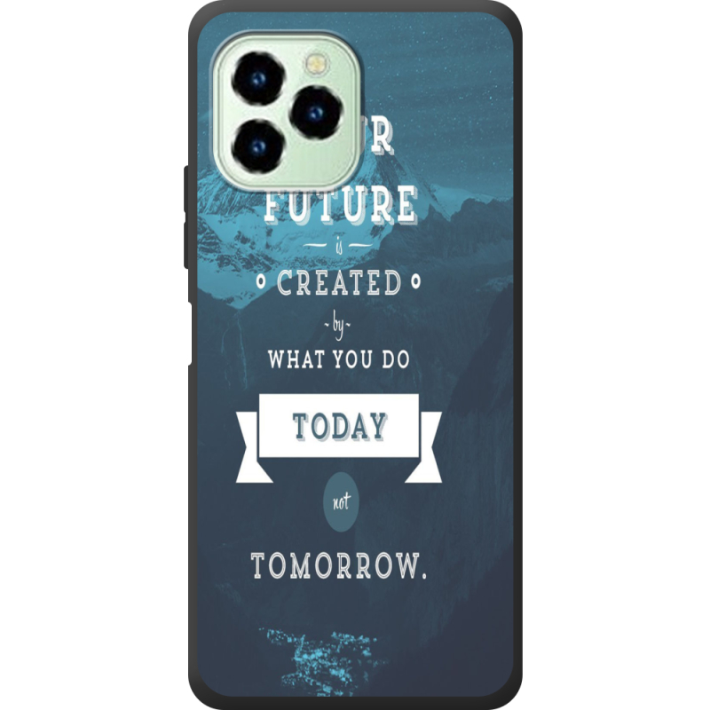 Чехол со стразами Oukitel C21 Pro 