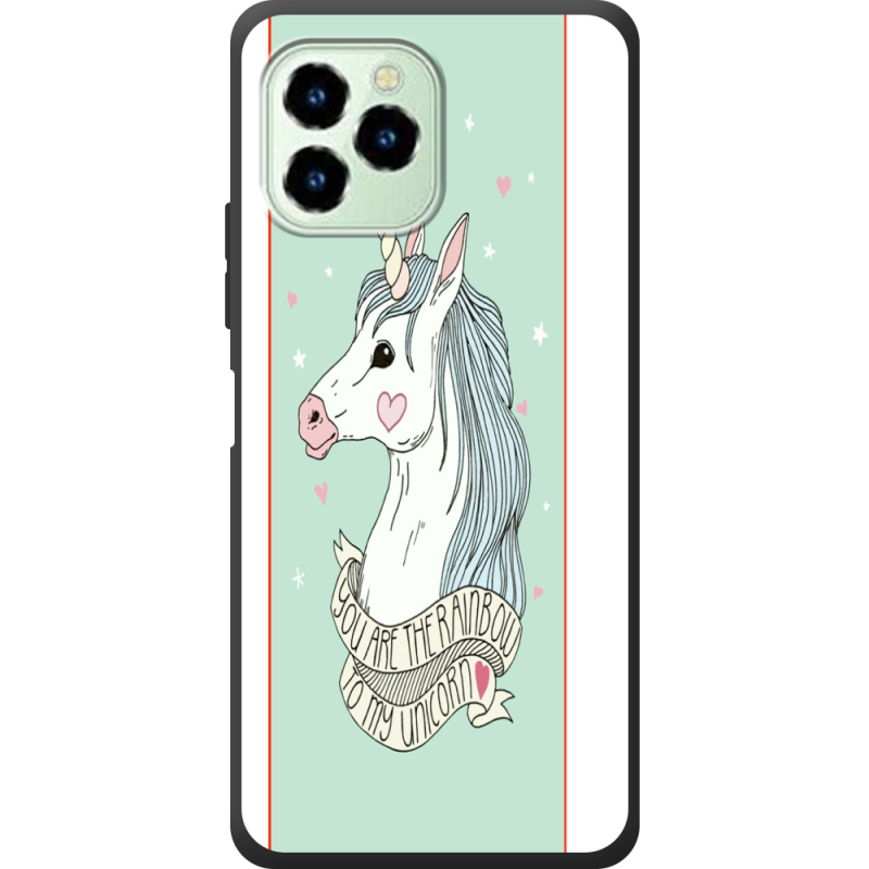 Чехол со стразами Oukitel C21 Pro My Unicorn