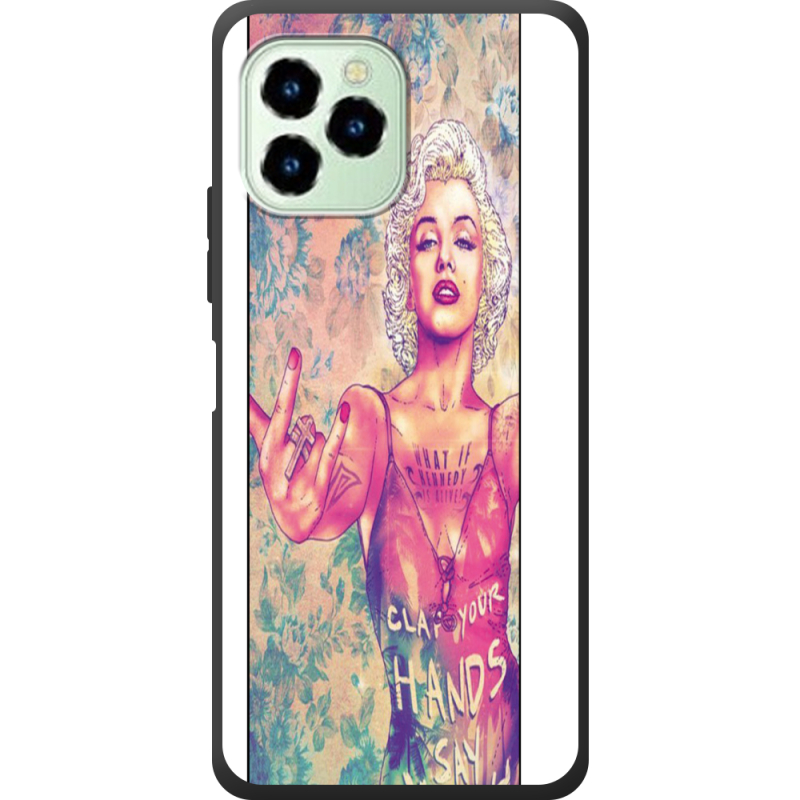 Чехол со стразами Oukitel C21 Pro 