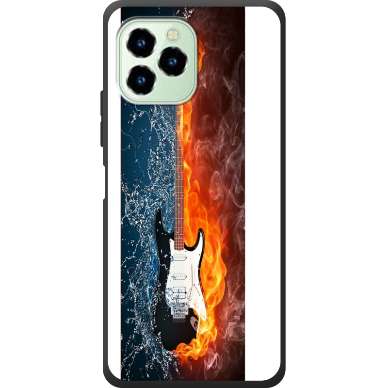 Чехол со стразами Oukitel C21 Pro Guitar