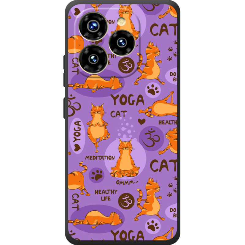 Чохол BoxFace Oukitel C50 Yoga Cat
