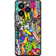 Чохол BoxFace Oukitel C50 Multicolored Inscriptions