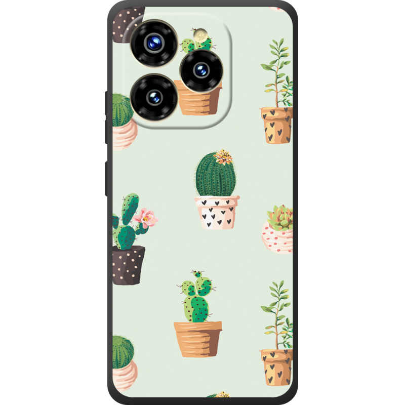Чохол BoxFace Oukitel C50 L-green Cacti
