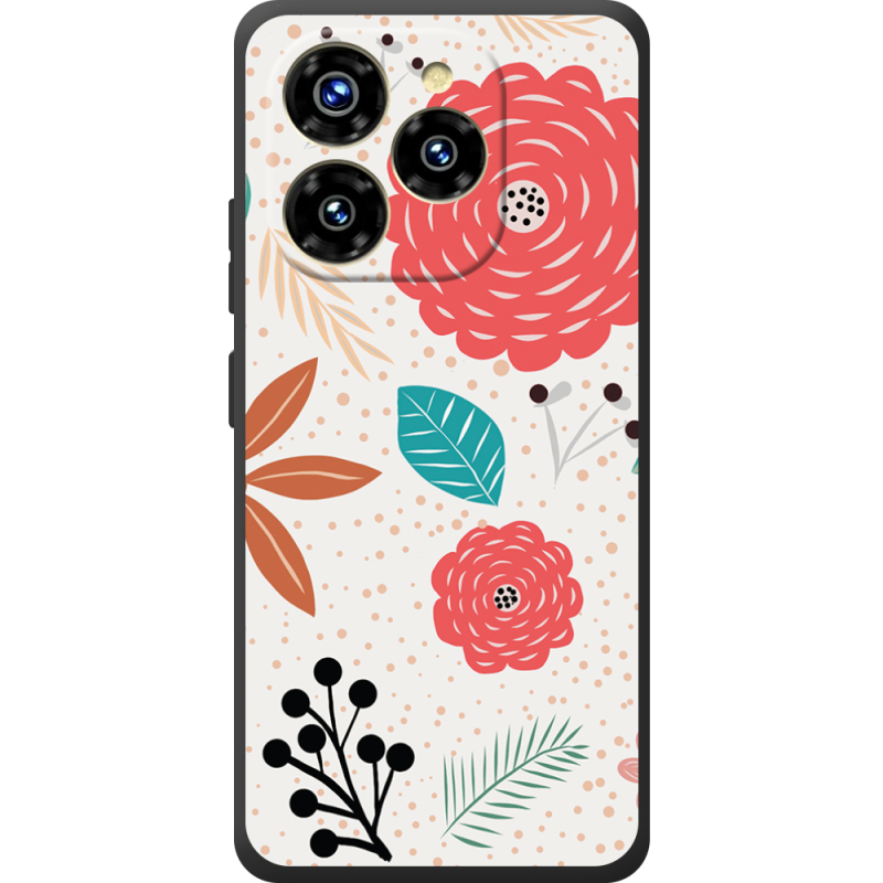 Чохол BoxFace Oukitel C50 Line Flowers