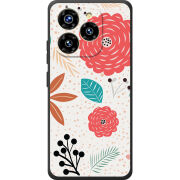 Чохол BoxFace Oukitel C50 Line Flowers