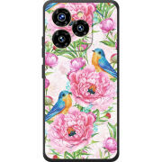Чохол BoxFace Oukitel C50 Birds and Flowers