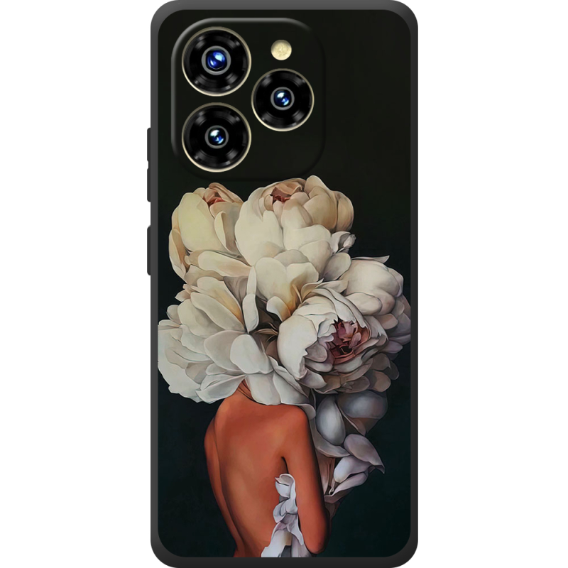 Чохол BoxFace Oukitel C50 Exquisite White Flowers