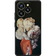 Чохол BoxFace Oukitel C50 Exquisite White Flowers