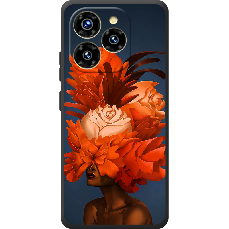 Чохол BoxFace Oukitel C50 Exquisite Orange Flowers