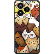 Чохол BoxFace Oukitel C50 Sleepy Cats