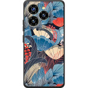 Чохол BoxFace Oukitel C50 Blue Herb