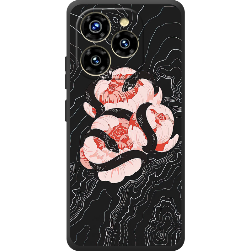 Чохол BoxFace Oukitel C50 Snake Rose