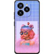 Чохол BoxFace Oukitel C50 Girl in the Clouds