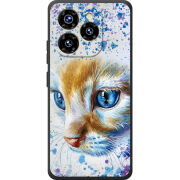 Чохол BoxFace Oukitel C50 Голубоглазый Кот