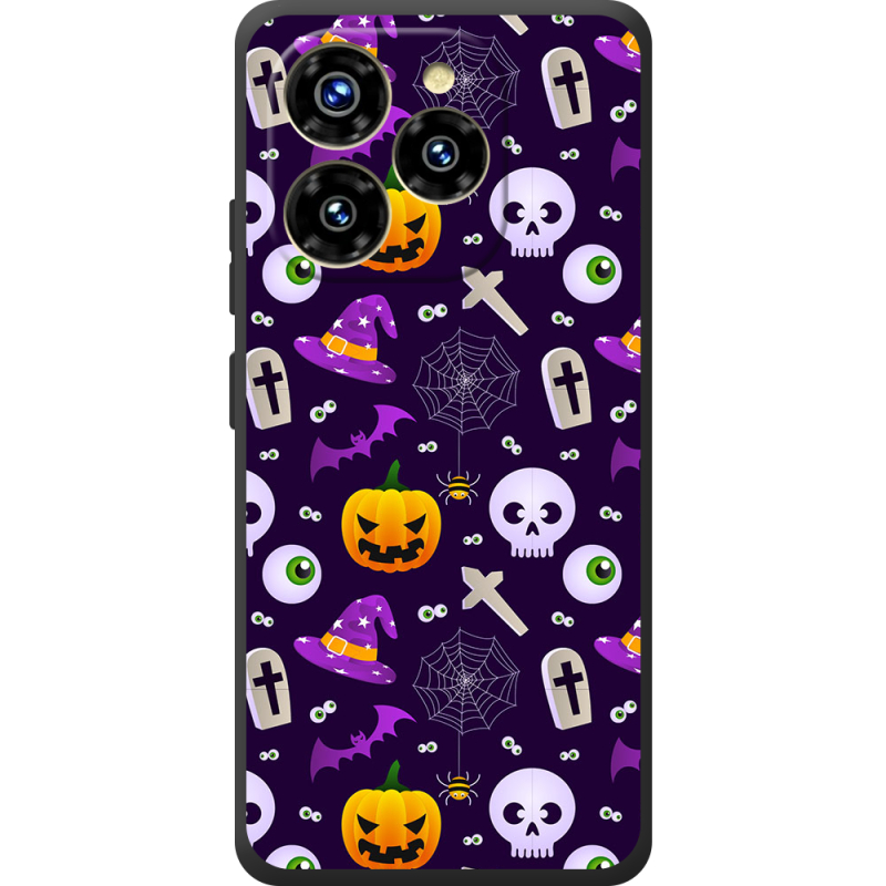 Чохол BoxFace Oukitel C50 Halloween Purple Mood