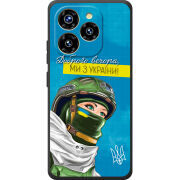 Чохол BoxFace Oukitel C50 Захисниця з України