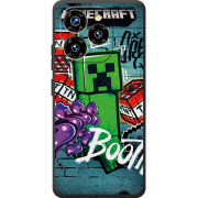 Чохол BoxFace Oukitel C50 Minecraft Graffiti