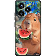 Чохол BoxFace Oukitel C50 Капібара з кавуном