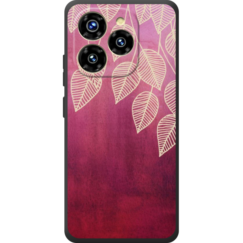 Чохол BoxFace Oukitel C50 Gold Leaves