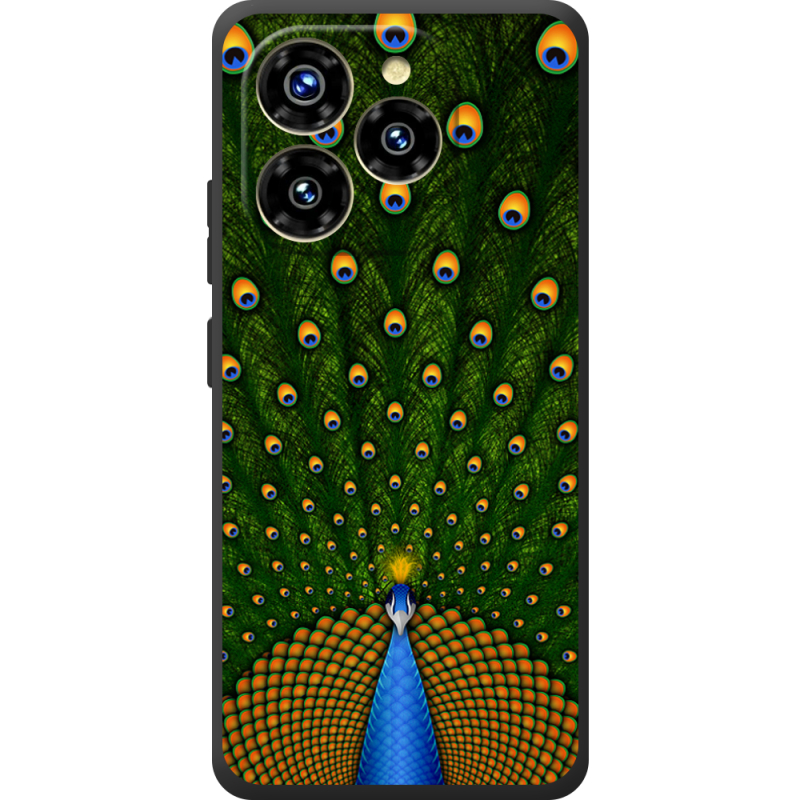 Чохол BoxFace Oukitel C50 Peacocks Tail