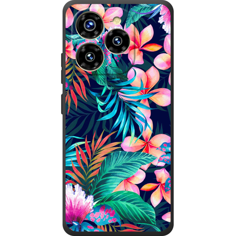 Чохол BoxFace Oukitel C50 flowers in the tropics