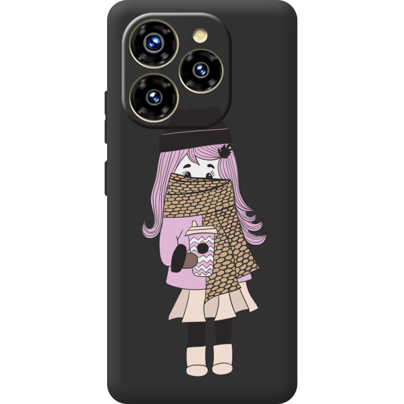Прозорий чохол BoxFace Oukitel C50 Winter Morning Girl