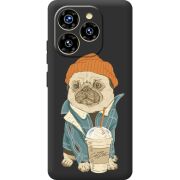 Прозорий чохол BoxFace Oukitel C50 Dog Coffeeman