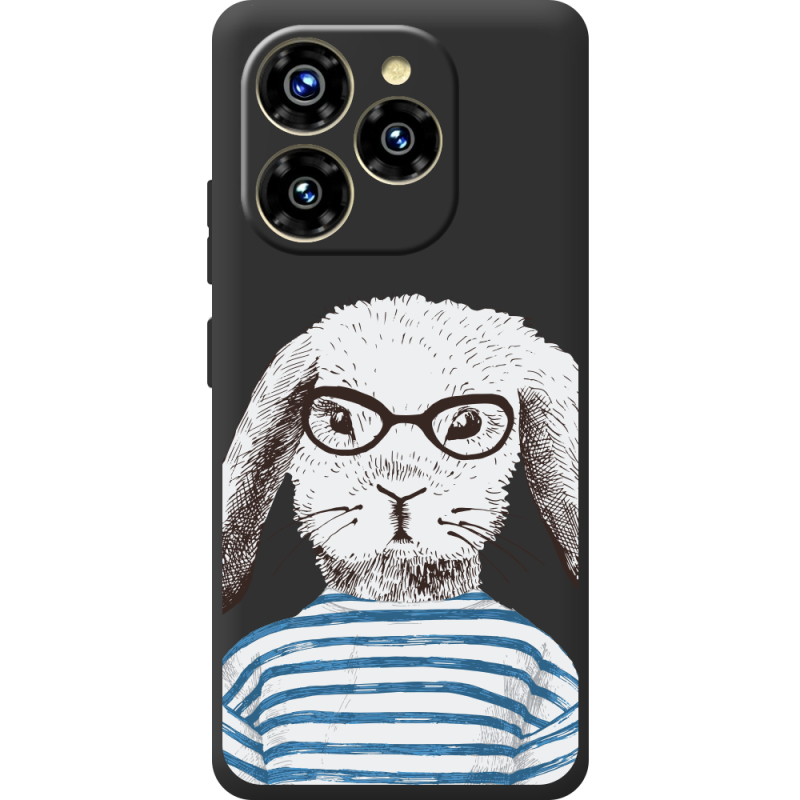 Прозорий чохол BoxFace Oukitel C50 MR. Rabbit