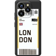Прозорий чохол BoxFace Oukitel C50 Ticket London