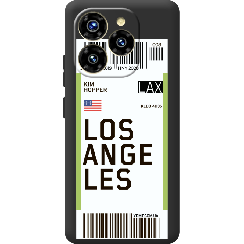 Прозорий чохол BoxFace Oukitel C50 Ticket Los Angeles