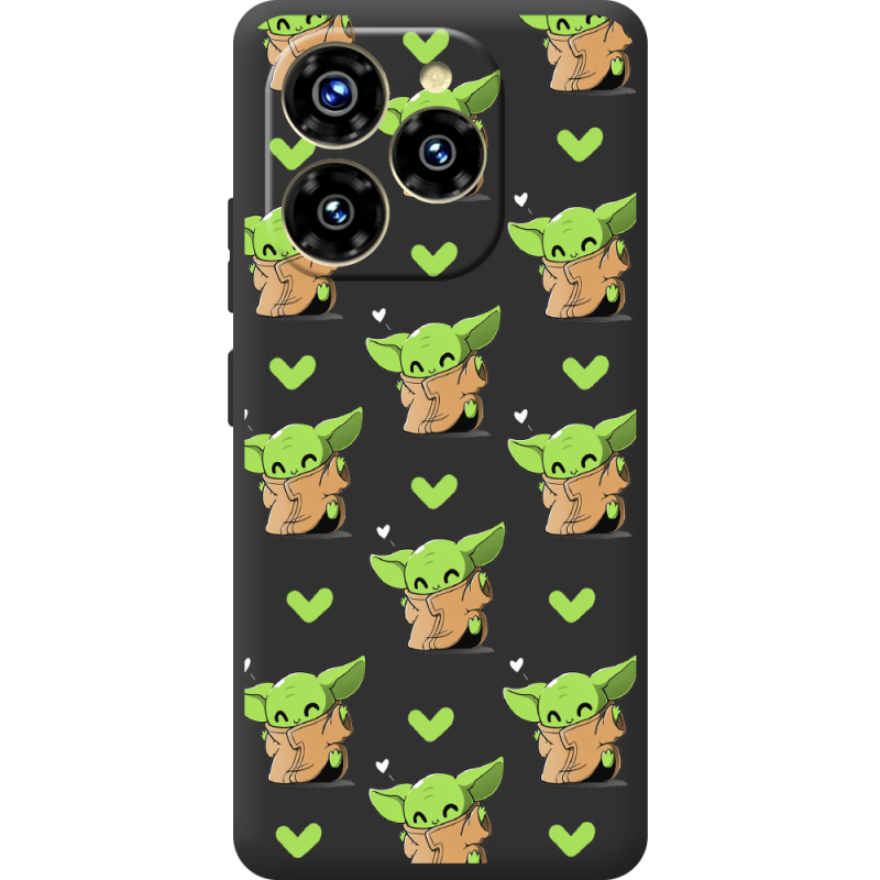 Прозорий чохол BoxFace Oukitel C50 Pattern Baby Yoda