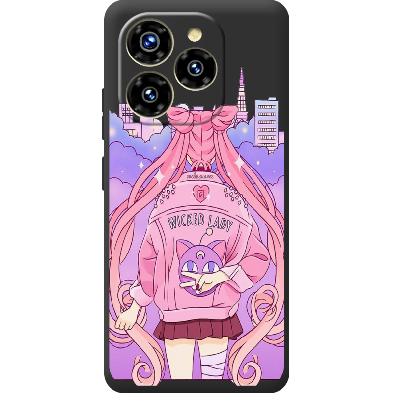 Прозорий чохол BoxFace Oukitel C50 Wiked Lady