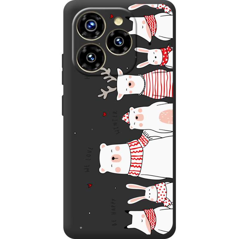 Прозорий чохол BoxFace Oukitel C50 The Friendly Beasts