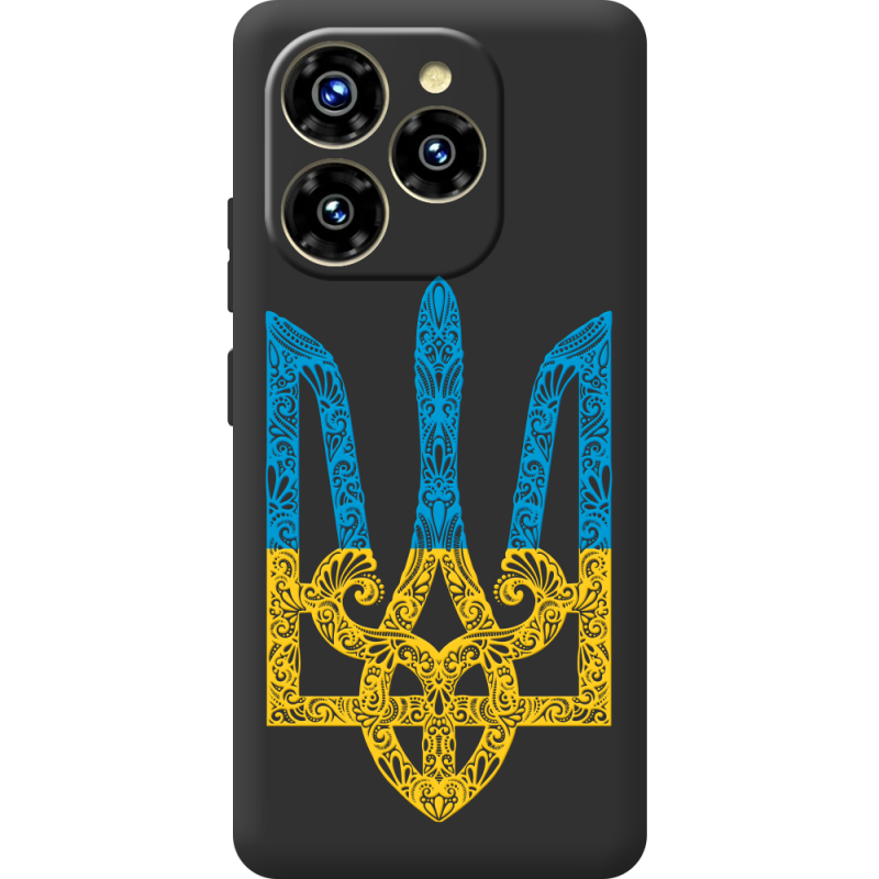 Прозорий чохол BoxFace Oukitel C50 Gold Trident