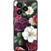 Прозорий чохол BoxFace Oukitel C50 Floral Dark Dreams