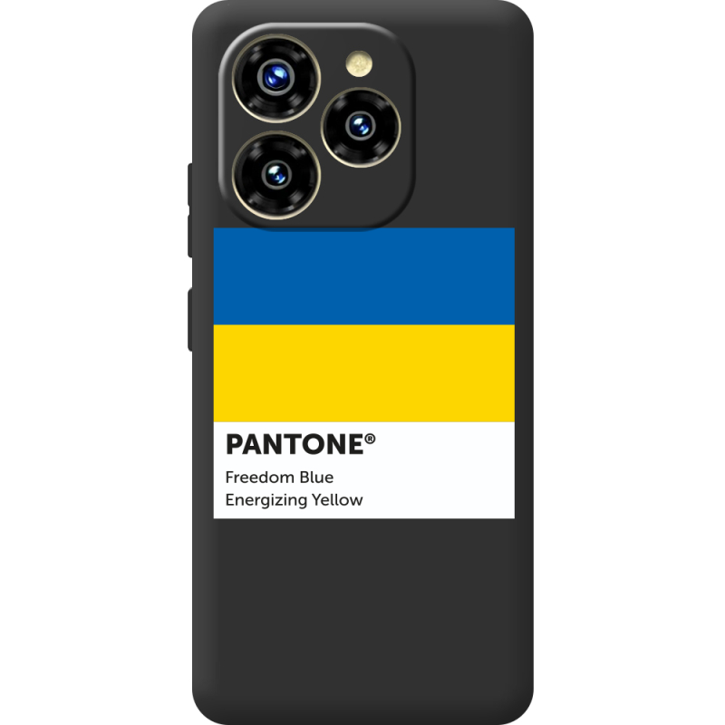 Прозорий чохол BoxFace Oukitel C50 Pantone вільний синій