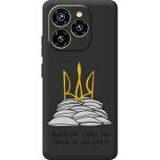 Прозорий чохол BoxFace Oukitel C50 Вистоїм тому що знаєм