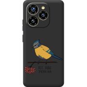 Прозорий чохол BoxFace Oukitel C50 Синиця і калина