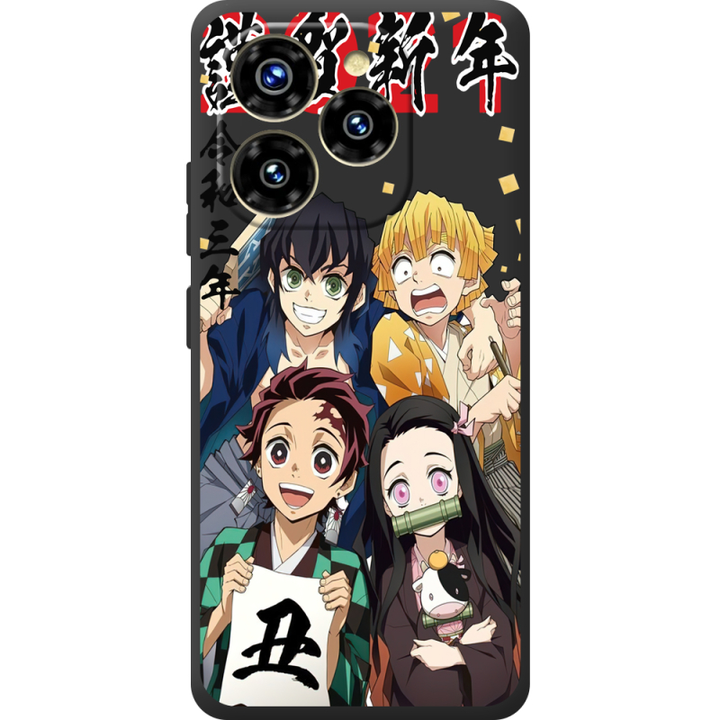 Прозорий чохол BoxFace Oukitel C50 Незуко та друзі