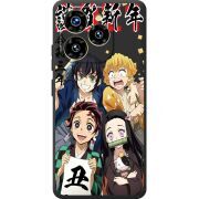 Прозорий чохол BoxFace Oukitel C50 Незуко та друзі