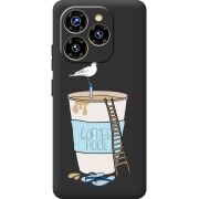 Прозорий чохол BoxFace Oukitel C50 Segull in Cofee Pool