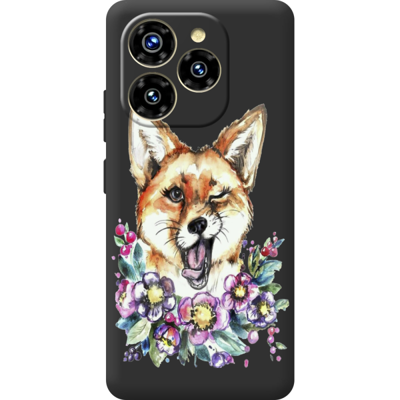 Прозорий чохол BoxFace Oukitel C50 Winking Fox
