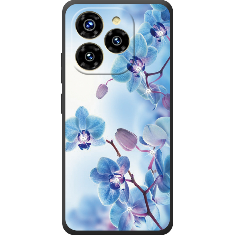 Чохол зі стразами Oukitel C50 Orchids