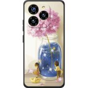 Чохол зі стразами Oukitel C50 Little Boy and Girl