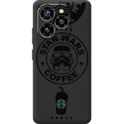 Чорний чохол BoxFace Oukitel C50 Dark Coffee