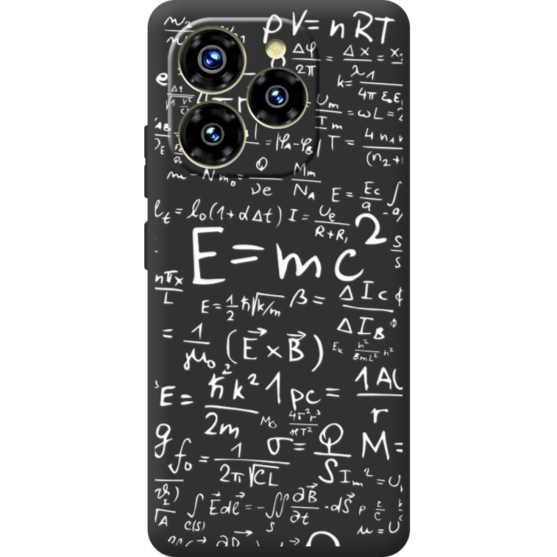 Чорний чохол BoxFace Oukitel C50 E=mc2