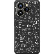 Чорний чохол BoxFace Oukitel C50 E=mc2