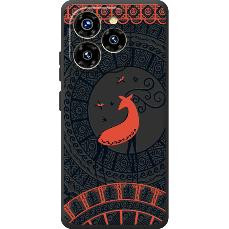 Чорний чохол BoxFace Oukitel C50 Ornament