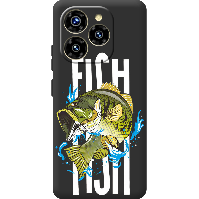 Чорний чохол BoxFace Oukitel C50 Fish