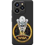 Чорний чохол BoxFace Oukitel C50 NASA Spaceship